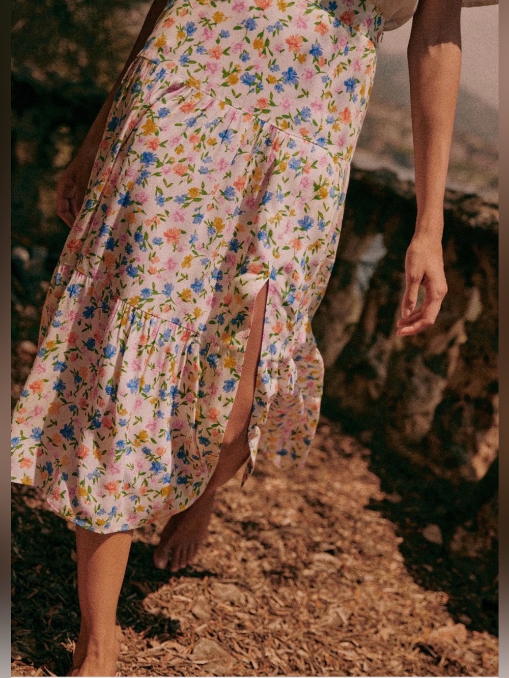 NWT Sezane Tammie skirt elastic waist rarely found